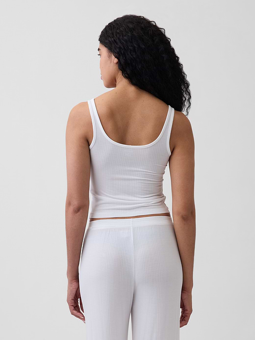Gap SoftMade Modal Rib PJ Tank Top — photo 4