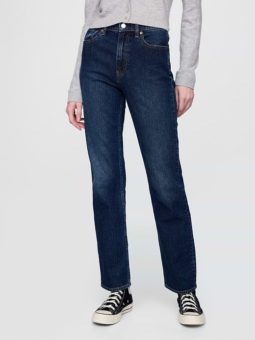 Gap High Rise ’90s Slim Straight Jeans — photo 3