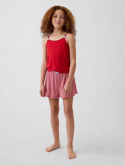 Gap Kids Recycled Rib PJ Shorts — photo 1