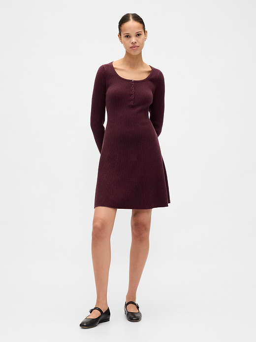 Gap CashSoft Rib Sweater Mini Dress — photo 1
