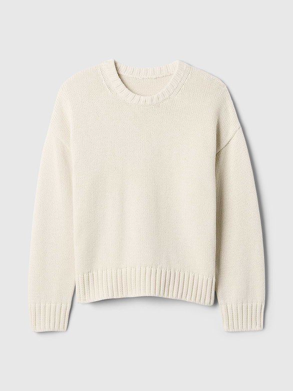 Gap 100% Cotton Relaxed Sweater — photo 6