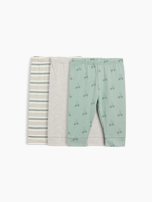 Gap Baby First Favorites Organic Cotton Pull-On Pants (3-Pack) — photo 1