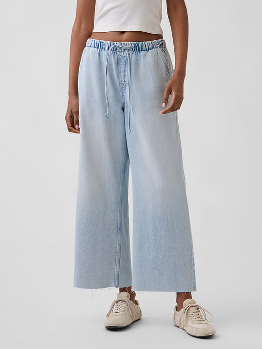 Gap Low Rise '90s Loose Easy Crop Jeans — photo 3