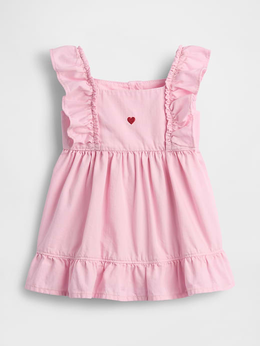 Gap Baby Denim Heart Dress — photo 1
