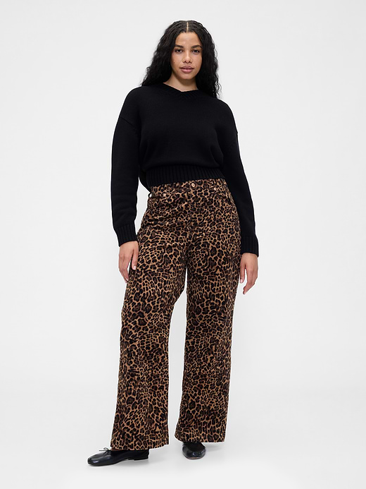 Gap High Rise Stride Wide-Leg Jeans — photo 6