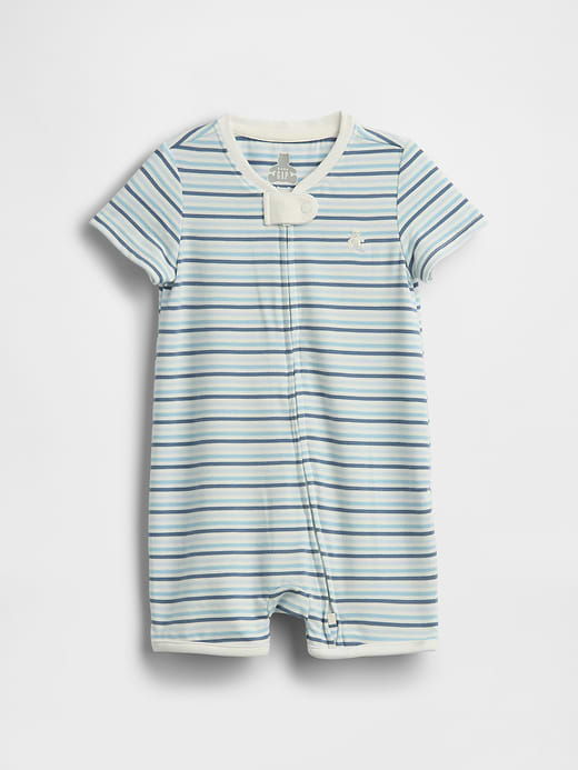 Gap Baby First Favorites Organic Cotton Shorty One-Piece — photo 1
