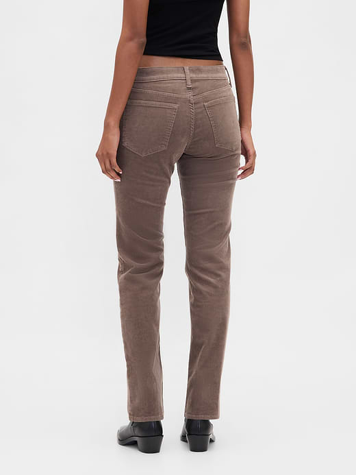 Gap Low Rise Corduroy '90s Slim Straight Pants — photo 5