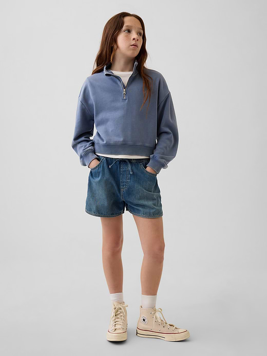 Gap Kids High Rise Denim Easy Shorts — photo 1