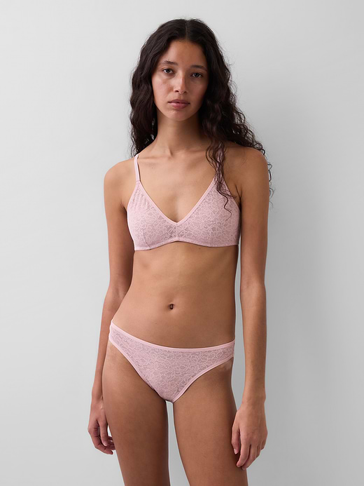 Gap Softest Lace Plunge Bralette — photo 1