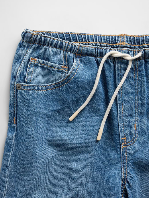 Gap Kids Low Rise Easy Longline Denim Shorts — photo 6
