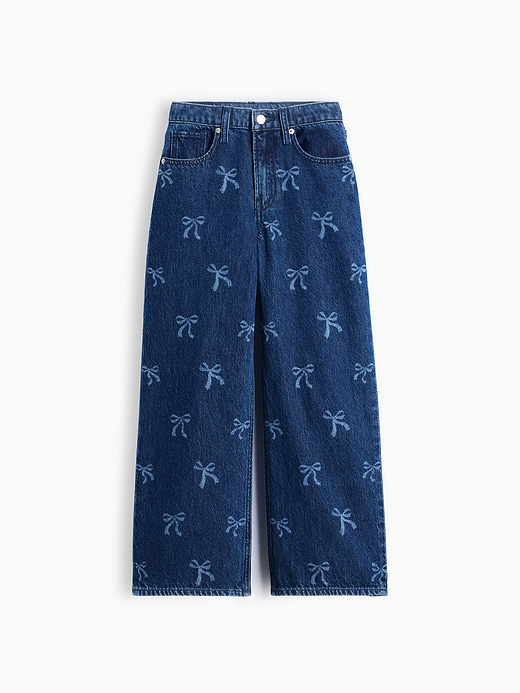 Gap Kids Low Rise Stride Wide-Leg Jeans — photo 3