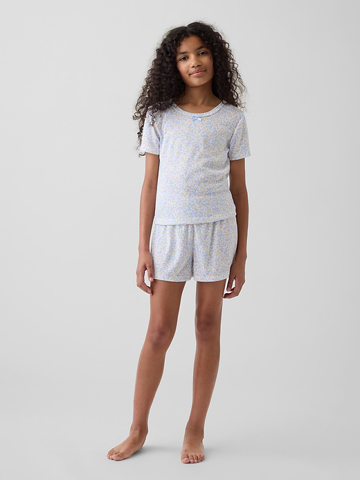 Gap Kids Recycled Pointelle PJ T-Shirt — photo 1
