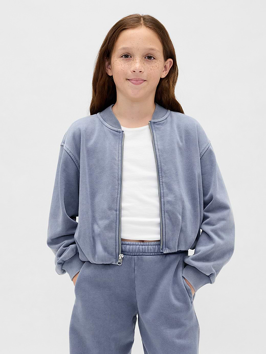 Gap Kids VintageSoft Bubble Bomber Jacket — photo 1