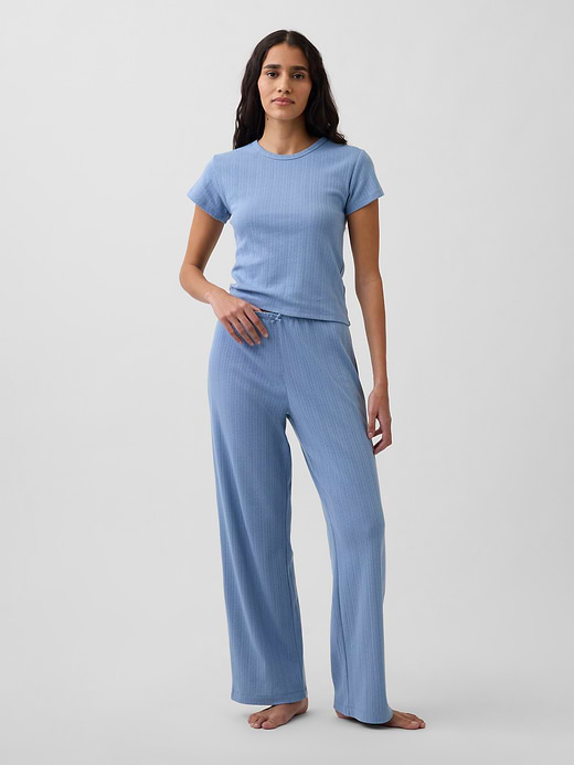 Gap Pointelle PJ T-Shirt — photo 3
