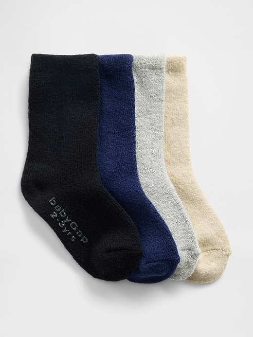 Gap Baby & Toddler CashSoft Crew Socks (4-Pack) — photo 1