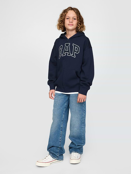 Gap Kids VintageSoft Gap Logo Hoodie — photo 4