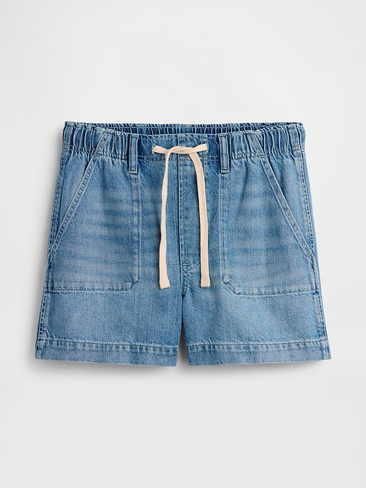 Gap Maternity Full Panel UltraSoft Denim Easy Shorts — photo 6
