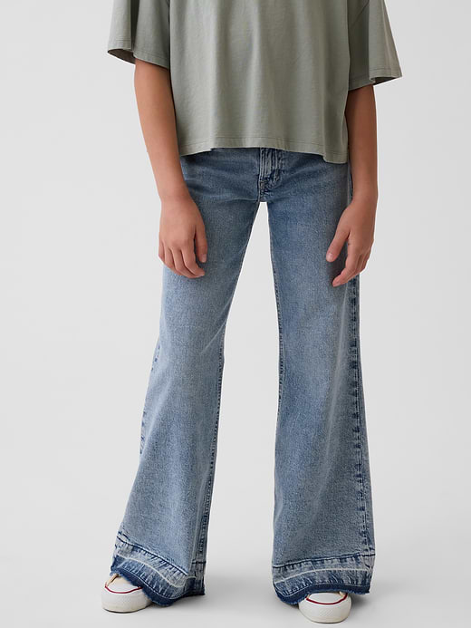 Gap Kids Low Rise Relaxed Flare Jeans — photo 4