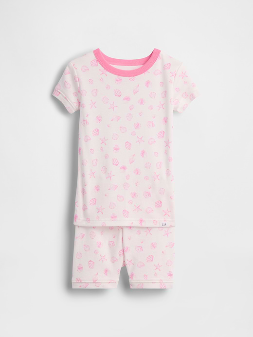Gap Baby & Toddler Organic Brushed Cotton Seashell PJ Short Set — photo 3