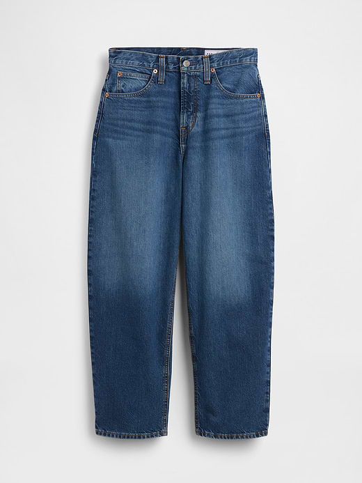 Gap High Rise Crop Barrel Jeans — photo 6