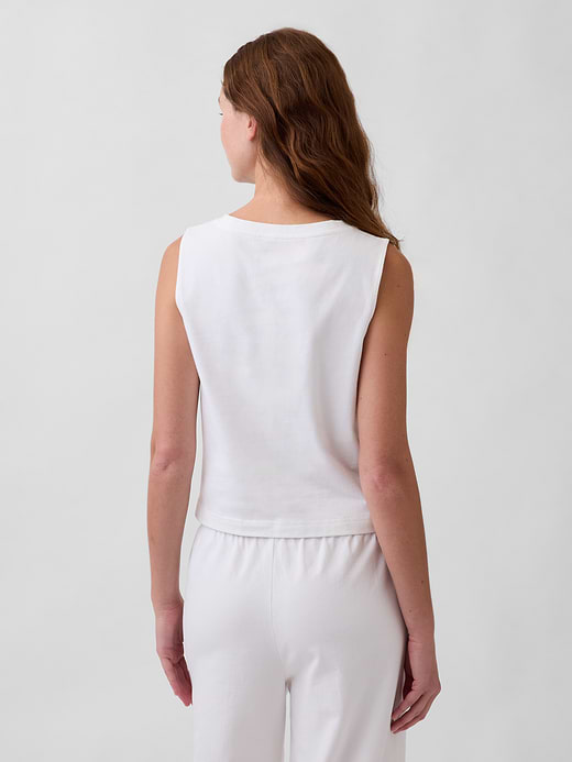 Gap Knit Crop Tank Top — photo 4