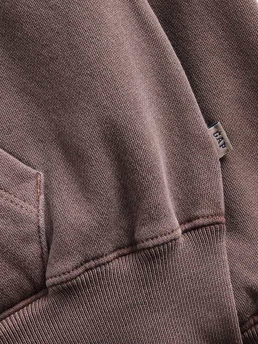 Gap Kids VintageSoft Oversized Logo Zip Hoodie — photo 7