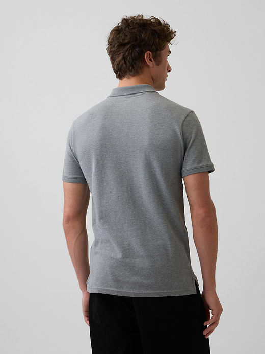 Gap Pique Polo Shirt — photo 4