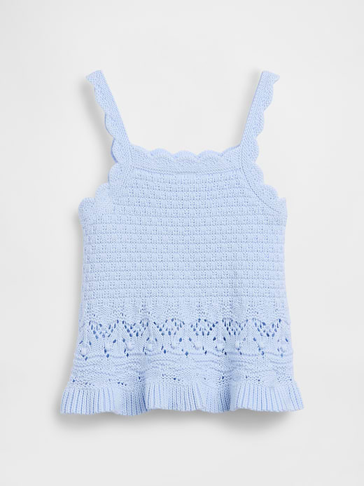 Gap Baby & Toddler Crochet Scalloped Tank Top — photo 4