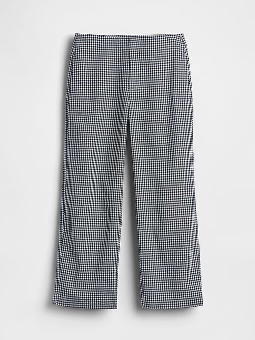 Gap Linen-Blend Relaxed Straight Ankle Pants — photo 8