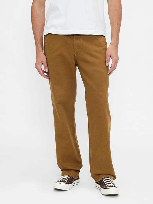 Gap Relaxed Straight Utility Khakis — photo 3