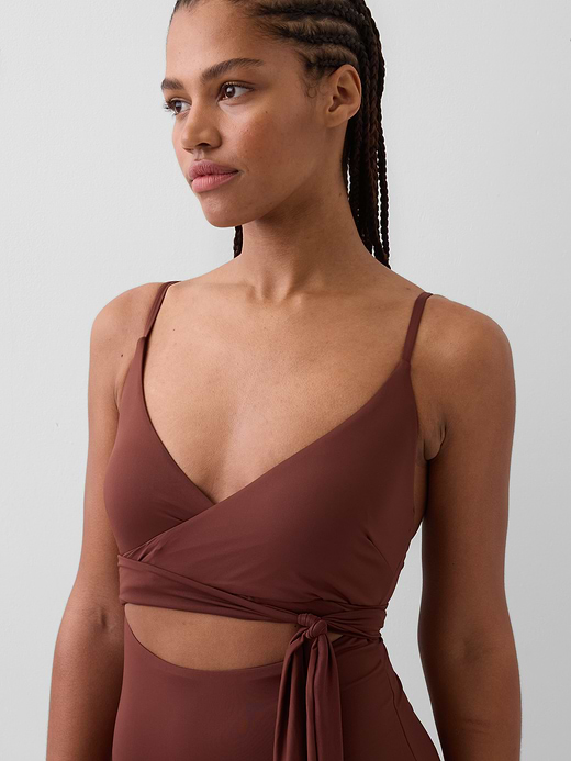 Gap Cutout Wrap One-Piece Swimsuit — photo 4