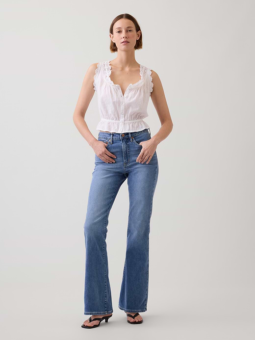 Gap High Rise '70s Flare Jeans — photo 1