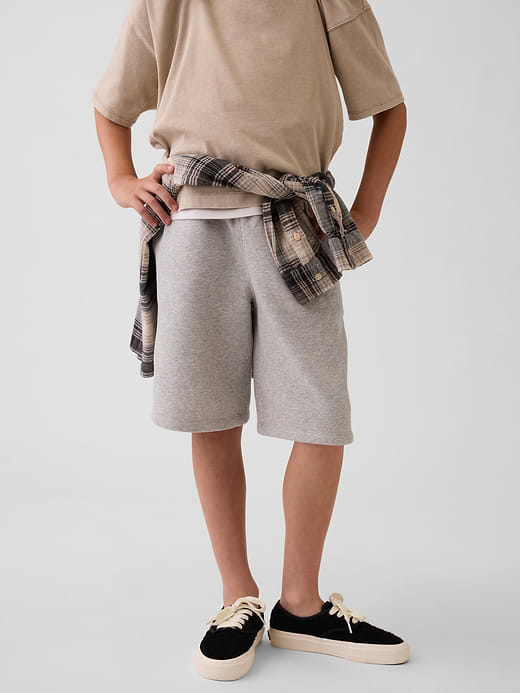 Gap Kids VintageSoft Baggy Sweat Shorts — photo 4