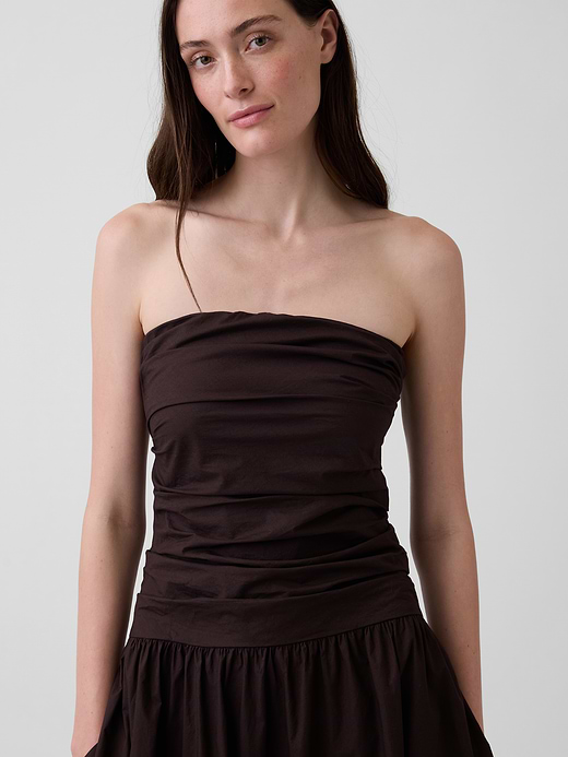 Gap Poplin Drop-Waist Maxi Dress — photo 5