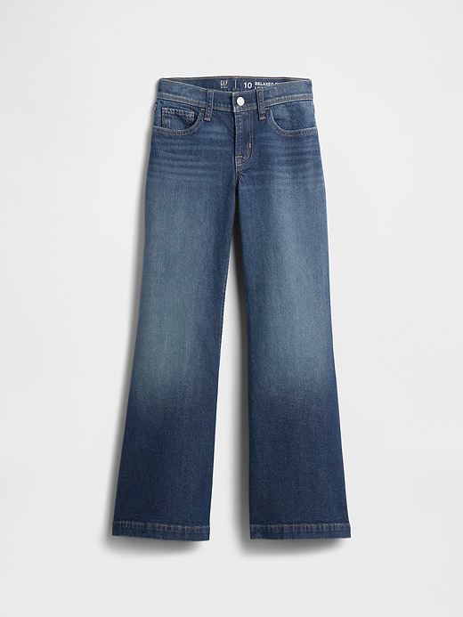 Gap Kids Low Rise Relaxed Flare Jeans — photo 3
