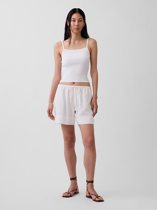 Gap 6" Linen-Blend Easy Shorts — photo 7