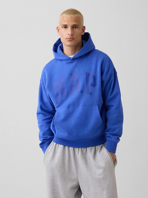 Gap Adult VintageSoft NAP Logo Hoodie — photo 1