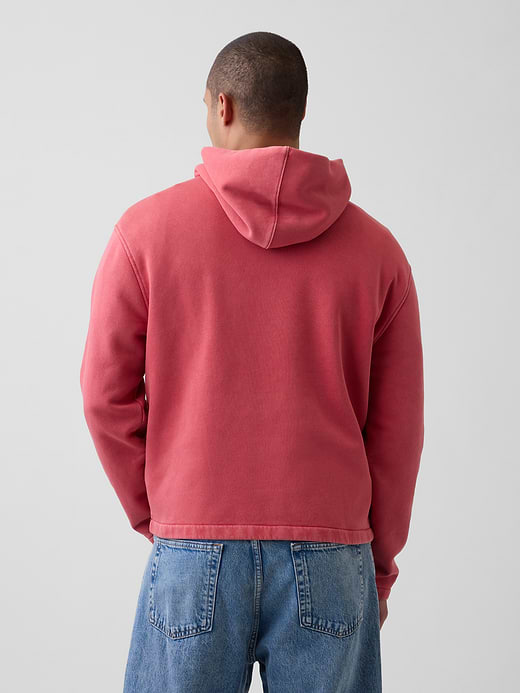 Gap VintageSoft Oversized Americana Logo Hoodie — photo 4