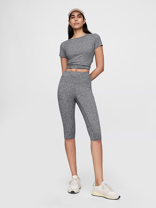 Gap GapFit Smooth High Rise Jersey Crop Leggings — photo 1