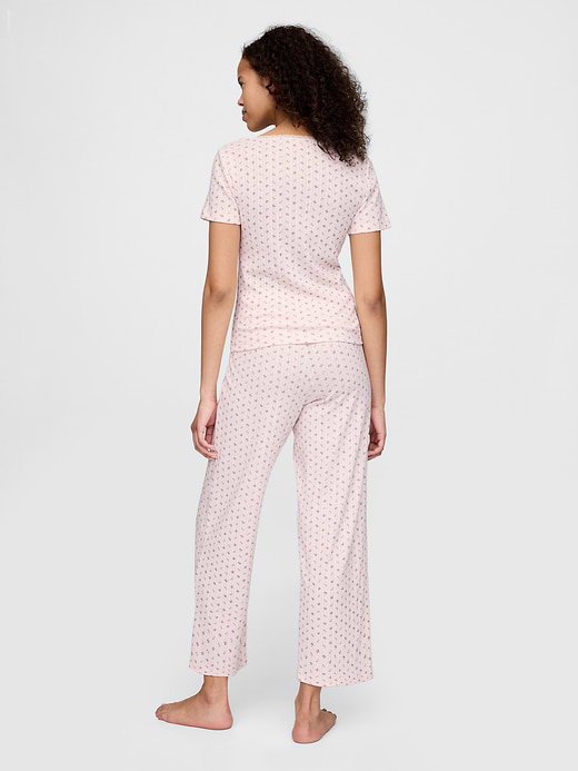 Gap Pointelle Crop PJ Pants — photo 4