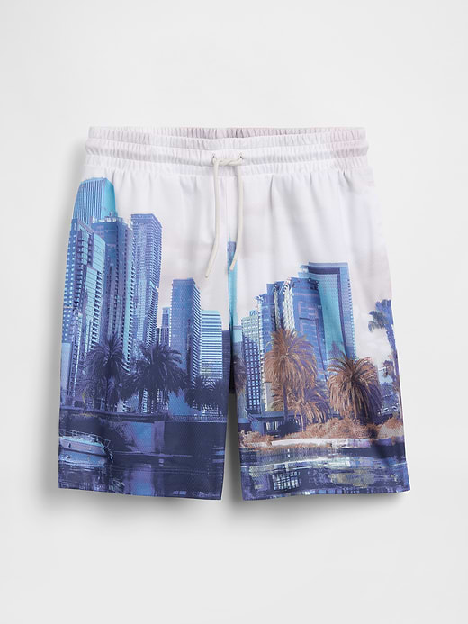 Gap Kids GapFit 6" Recycled Mesh Easy Shorts — photo 3