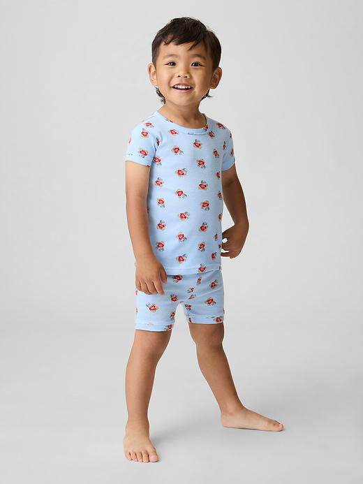 Gap Baby & Toddler Brannan Bear Organic Brushed Cotton PJ Short Set — photo 1