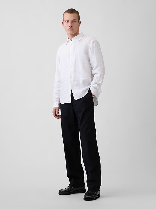 Gap 100% Linen Classic Shirt — photo 3