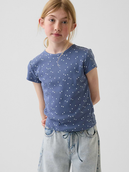 Gap Kids Rib T-Shirt — photo 1