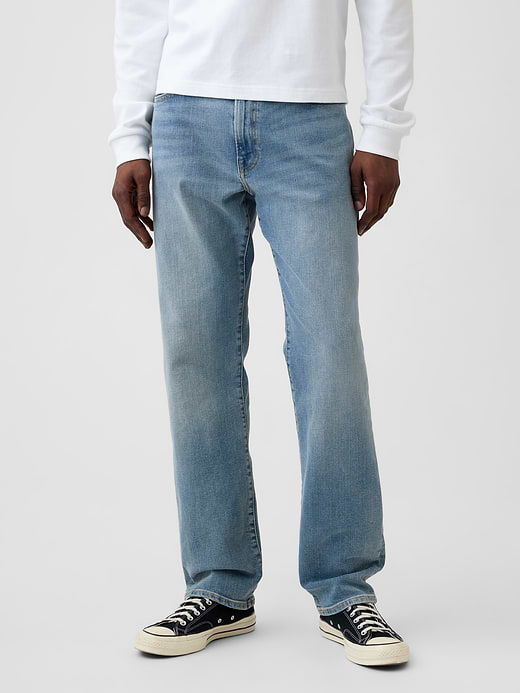 Gap Straight Jeans in GapFlex — photo 3