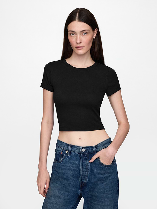 Gap Modern Crop T-Shirt — photo 1