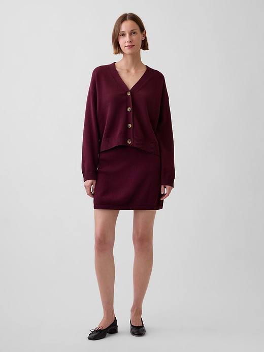 Gap 100% Cotton Oversized Cardigan Sweater — photo 6
