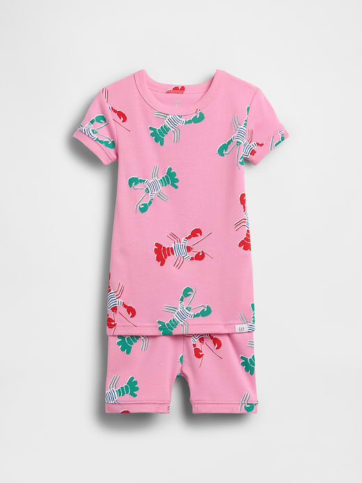 Gap Baby & Toddler Organic Brushed Cotton Lobster PJ Short Set — photo 1
