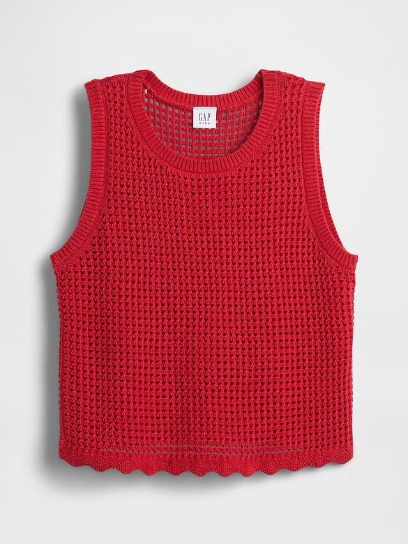 Gap Kids 100% Cotton  Crochet Tank Top — photo 3