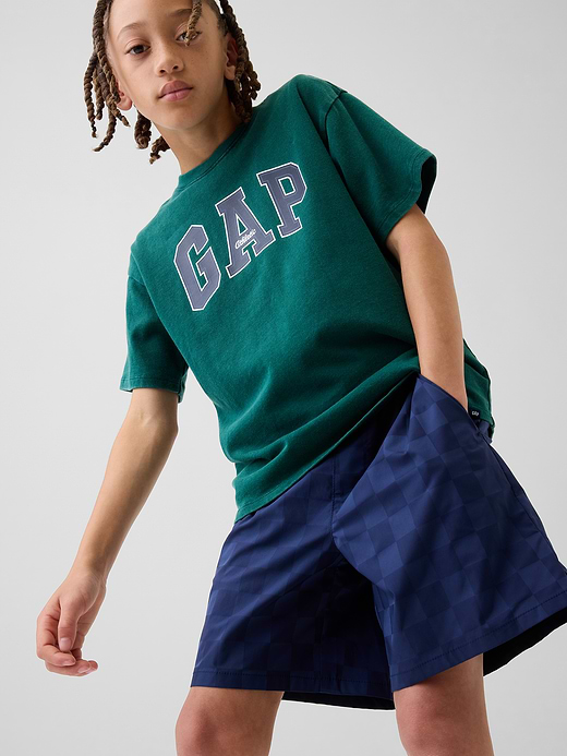 Gap Kids Relaxed Quick-Dry Shorts — photo 6